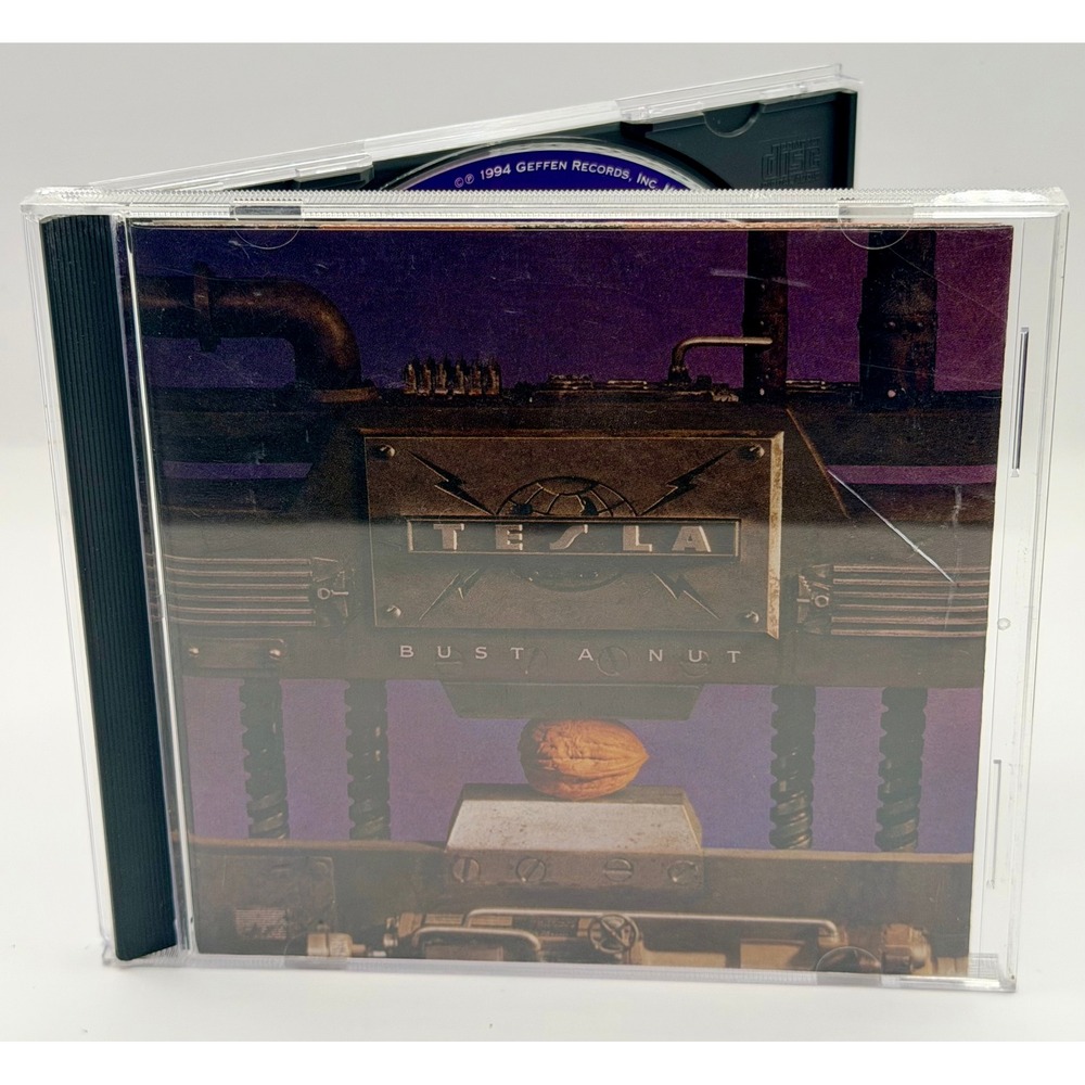 Tesla Bust A Nut CD 1994 Geffen Records GEFD-24713 Hard Rock Heavy Metal